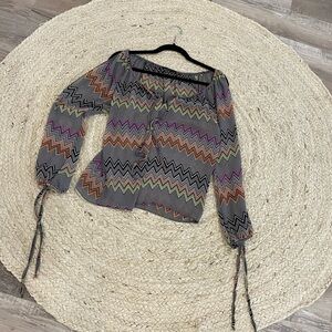 Sheer top size xsmall